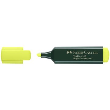 FABER-CASTELL Surligneur TEXTLINER 48 REFILL, jaune