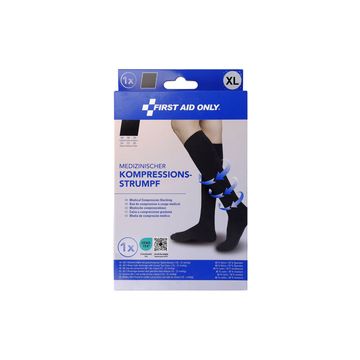 FIRST AID ONLY Mi-bas de contention, XL, noir