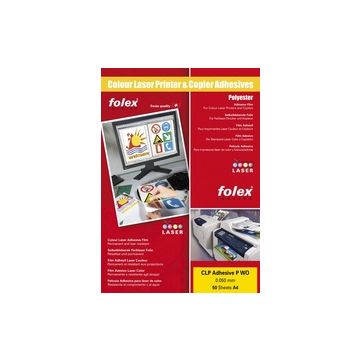 FOLEX Transparent laser couleur CLP Adhesives P WO, A4