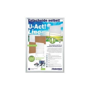 FRANKEN Cadre porte-affiches security, ininflammable, A4