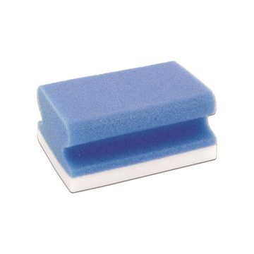 FRANKEN Eponge de nettoyage universelle X-Wipe!, bleu/blanc