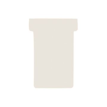 FRANKEN Fiches T, taille 2 / 48 x 84 mm, blanc