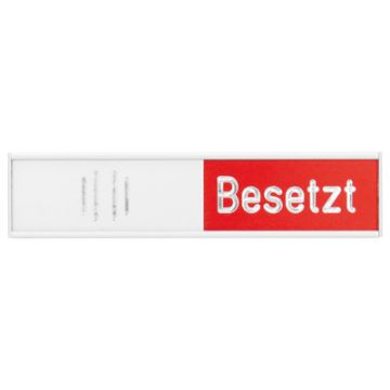 FRANKEN Hinweisschild "Frei-Besetzt", (B)102 x (H)27,4 mm