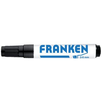 FRANKEN Marqueur pour chevalet, tracé: 2-6 mm, noir