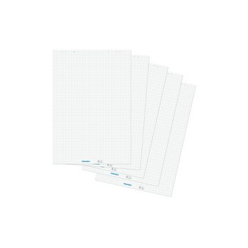 FRANKEN Papier pour chevalet, 20 feuilles, quadrillé x5