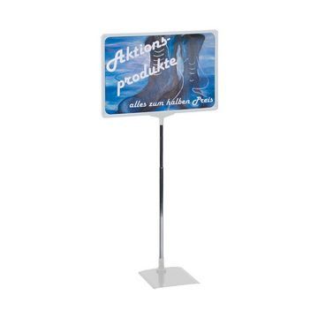 FRANKEN Porte-info / support prix, A4, gris