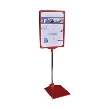 FRANKEN Porte-infos / support prix, A4, rouge