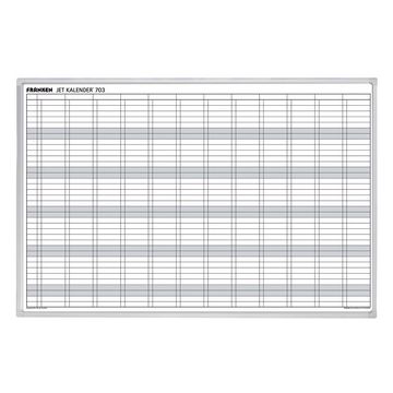 FRANKEN Tableau planning JetKalender, calendrier annuel
