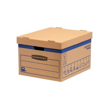 Fellowes BANKERS BOX Carton déménagement SmoothMove FastFold x10 Fellowes BANKERS BOX Carton déménagement SmoothMove FastFold x10