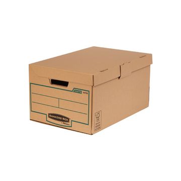 Fellowes BANKERS BOX EARTH caisse d'archivage avec couvercle