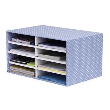 Fellowes BANKERS BOX STYLE Trieur de bureau, bleu/blanc