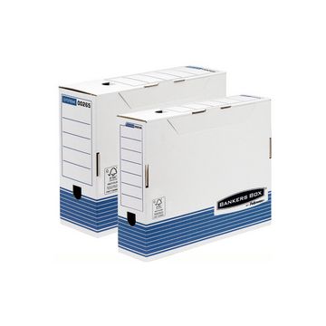 Fellowes BANKERS BOX SYSTEM boîte d'archives, (L)200mm, bleu x10