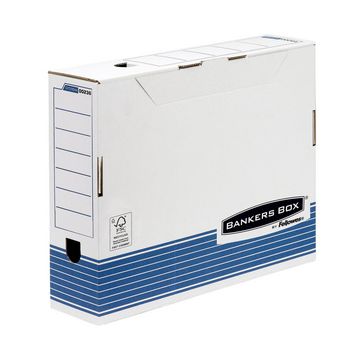 Fellowes Boîte d'archives Bankers Box SYSTEM, 100 mm, bleu x10