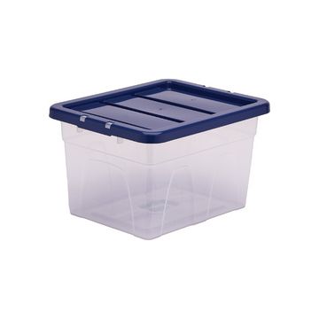 Fellowes Boîte de rangement BANKERS BOX, 22 L, transparent