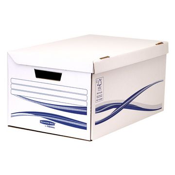 Fellowes Caisse à archives avec couvercle rabattable Maxi