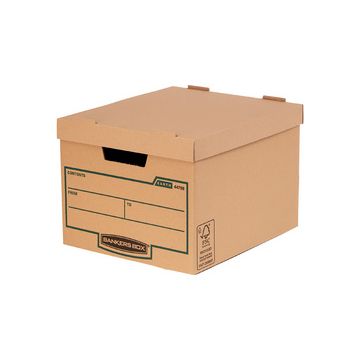 Fellowes Caisse d'archivage et transport standard BANKERS x10