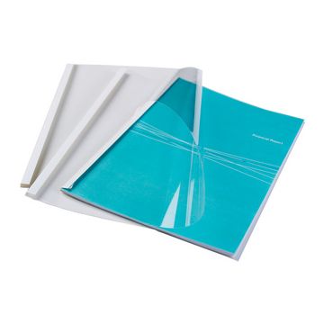 Fellowes Chemise pour reliure termique Standard, A4, 1,5 mm