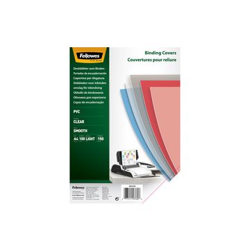 Fellowes Couverture, A3, PVC, 0,20 mm, transparent