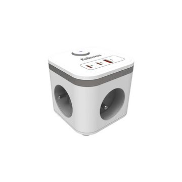 Fellowes Cube multiprise Power Cube, type E, blanc