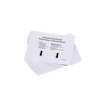 Fellowes Feuille lubrifiante pour destructeur de documents