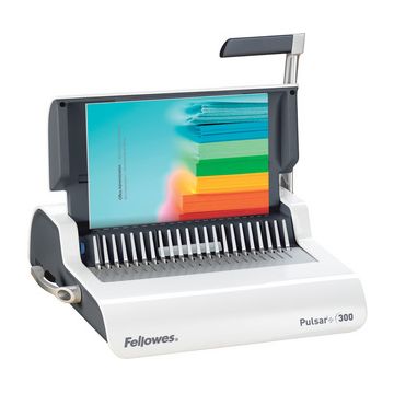 Fellowes Perforelieur plastique Pulsar +300, blanc/argent
