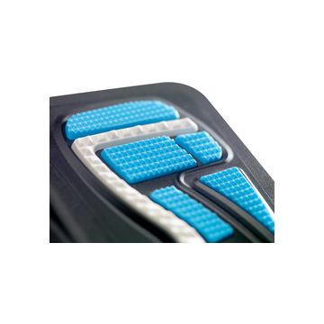 Fellowes Repose-pied Energizer, en plastique, noir