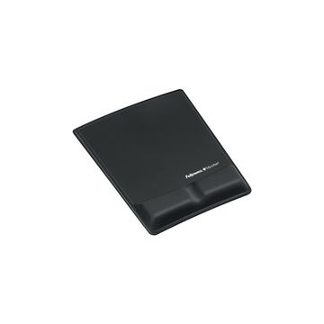 Fellowes Repose-poignet Health-V, recouvert de Lycra, noir