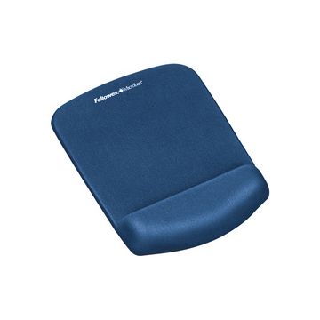 Fellowes Repose-poignet PlushTouch avec tapis de souris,bleu