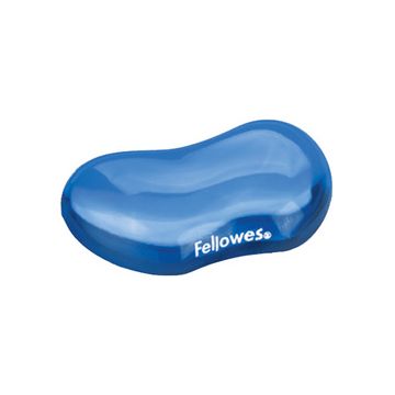 Fellowes Repose-poignet pour souris Crystal Gel, noir