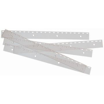 GBC Bande de classement FileStrips, reliure plastique/métal