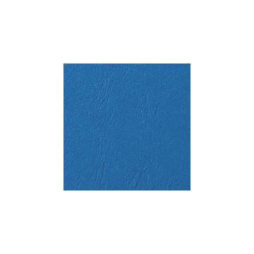 GBC Couverture de reliure Grain cuir, A4, 250 g/m2, bleu