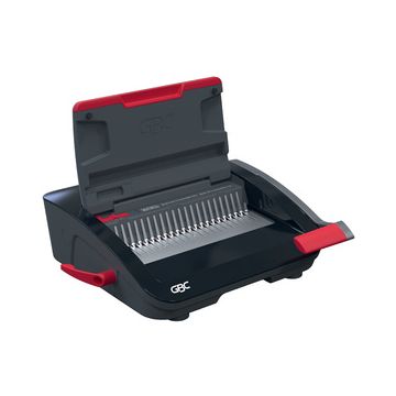 GBC Perforelieuse CombBind CB20, noir/rouge/argent