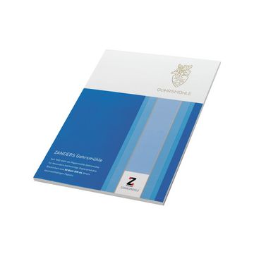 GOHRSMÜHLE Bloc de papier à lettres, A4, 100 g/m2, ultra