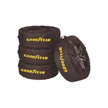 GOODYEAR Jeu de housses de protection pour pneus, 4 pièces