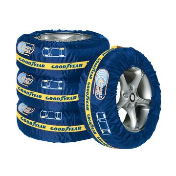 GOODYEAR Set de housses de protection pour pneus, 4 pièces