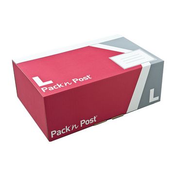 GPV Boîte postale XS, en carton, rouge / gris x20