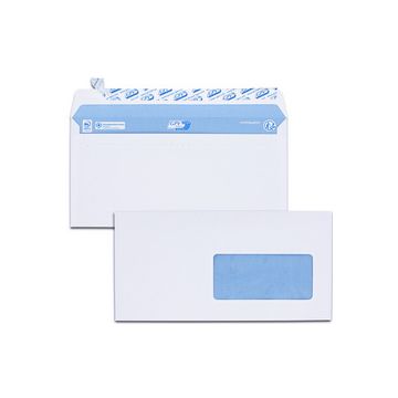 GPV Enveloppes, DL, 110 x 220 mm, avec fenêtre, blanc GPV Enveloppes, DL, 110 x 220 mm, avec fenêtre, blanc
