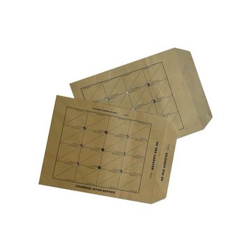 GPV Pochettes Navette, kraft brun, sans gommage