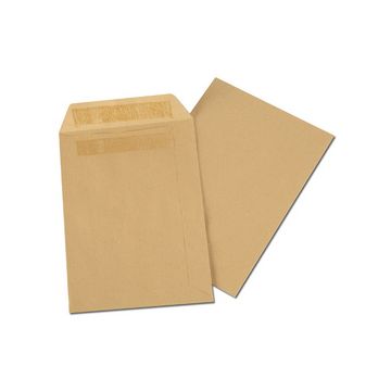 GPV Pochettes d'expédition ECO, C5, 162 x 229 mm, kraft brun GPV Pochettes d'expédition ECO, C5, 162 x 229 mm, kraft brun