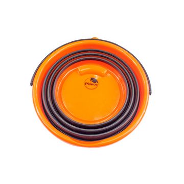 Garten PRIMUS Seau pliable, noir/orange