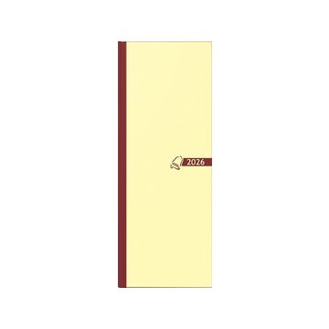 Glocken Tischkalender "Tagebuch", 2026, beige