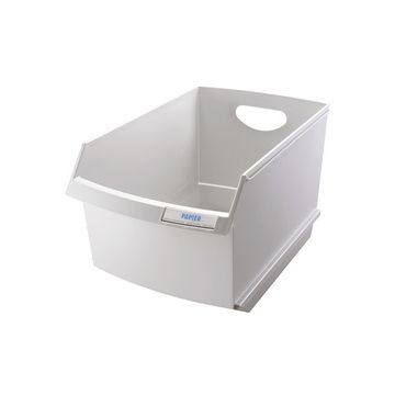 HAN Bac à papier LOGO-DRIVE, polystyrène, 25 litres, gris