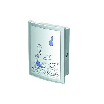 HAN Boîte à clés INDEX, pour 63 clés, gris clair HAN Boîte à clés INDEX, pour 63 clés, gris clair