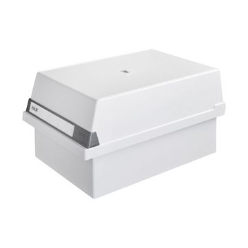 HAN Boîte à fiches, A6 paysage, pour 800 cartes, gris clair