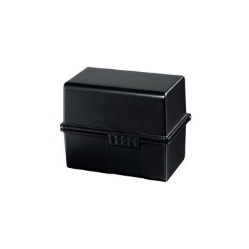 HAN Boîte à fiches, A7 paysage, plastique, noir