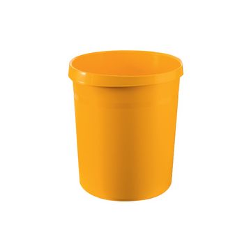 HAN Corbeille à papier GRIP, PP, 18 litres, jaune