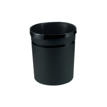 HAN Corbeille à papier GRIP, PP, 18 litres, noir