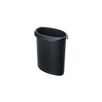 HAN Insert à déchets, PP, 2 litres, sans couvercle, noir x5