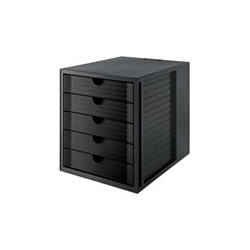 HAN Module de classement SYSTEM BOX KARMA, 5 tiroirs, noir