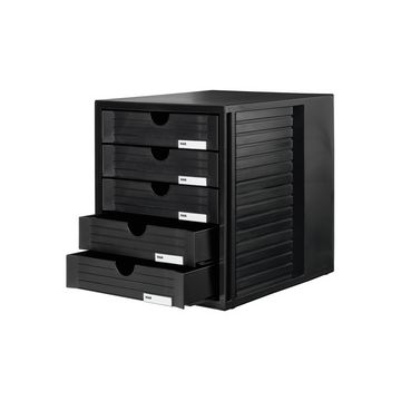 HAN Module de classement SYSTEMBOX, 5 tiroirs, noir